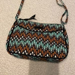 Small Vera Bradley crossbody purse sierra stream